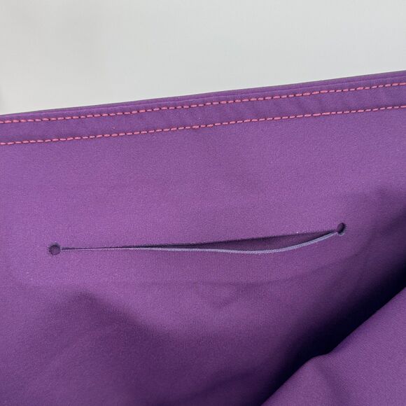 LULULEMON Like Nothing 7/8 Ankle Tight Leggings Darkest Magenta Purple Size 8 - Picture 7 of 8
